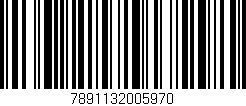 Código de barras (EAN, GTIN, SKU, ISBN): '7891132005970'