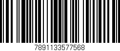 Código de barras (EAN, GTIN, SKU, ISBN): '7891133577568'