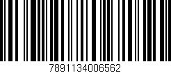 Código de barras (EAN, GTIN, SKU, ISBN): '7891134006562'