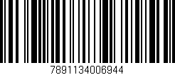 Código de barras (EAN, GTIN, SKU, ISBN): '7891134006944'