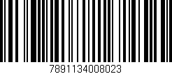 Código de barras (EAN, GTIN, SKU, ISBN): '7891134008023'