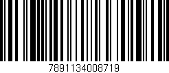 Código de barras (EAN, GTIN, SKU, ISBN): '7891134008719'