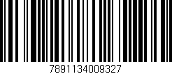 Código de barras (EAN, GTIN, SKU, ISBN): '7891134009327'