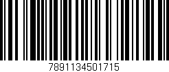Código de barras (EAN, GTIN, SKU, ISBN): '7891134501715'