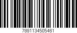 Código de barras (EAN, GTIN, SKU, ISBN): '7891134505461'
