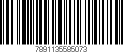 Código de barras (EAN, GTIN, SKU, ISBN): '7891135585073'