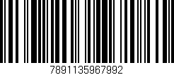 Código de barras (EAN, GTIN, SKU, ISBN): '7891135967992'
