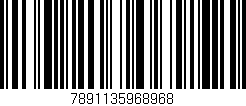 Código de barras (EAN, GTIN, SKU, ISBN): '7891135968968'