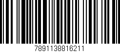 Código de barras (EAN, GTIN, SKU, ISBN): '7891138816211'