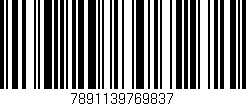 Código de barras (EAN, GTIN, SKU, ISBN): '7891139769837'