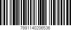Código de barras (EAN, GTIN, SKU, ISBN): '7891140206536'