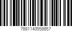 Código de barras (EAN, GTIN, SKU, ISBN): '7891140558857'