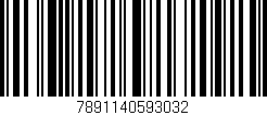 Código de barras (EAN, GTIN, SKU, ISBN): '7891140593032'