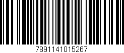 Código de barras (EAN, GTIN, SKU, ISBN): '7891141015267'