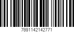 Código de barras (EAN, GTIN, SKU, ISBN): '7891142142771'