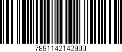 Código de barras (EAN, GTIN, SKU, ISBN): '7891142142900'