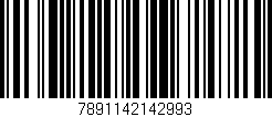 Código de barras (EAN, GTIN, SKU, ISBN): '7891142142993'