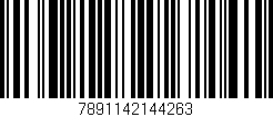 Código de barras (EAN, GTIN, SKU, ISBN): '7891142144263'
