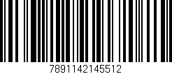 Código de barras (EAN, GTIN, SKU, ISBN): '7891142145512'
