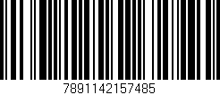 Código de barras (EAN, GTIN, SKU, ISBN): '7891142157485'