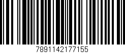 Código de barras (EAN, GTIN, SKU, ISBN): '7891142177155'