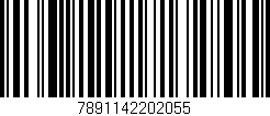 Código de barras (EAN, GTIN, SKU, ISBN): '7891142202055'