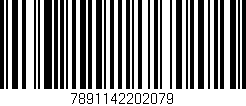 Código de barras (EAN, GTIN, SKU, ISBN): '7891142202079'