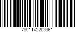 Código de barras (EAN, GTIN, SKU, ISBN): '7891142203861'