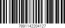 Código de barras (EAN, GTIN, SKU, ISBN): '7891142204127'