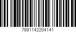 Código de barras (EAN, GTIN, SKU, ISBN): '7891142204141'