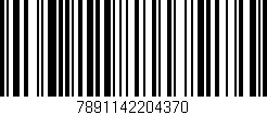 Código de barras (EAN, GTIN, SKU, ISBN): '7891142204370'
