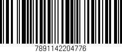 Código de barras (EAN, GTIN, SKU, ISBN): '7891142204776'
