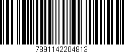 Código de barras (EAN, GTIN, SKU, ISBN): '7891142204813'