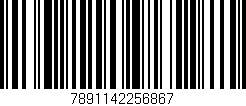 Código de barras (EAN, GTIN, SKU, ISBN): '7891142256867'