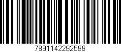 Código de barras (EAN, GTIN, SKU, ISBN): '7891142292599'