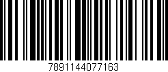 Código de barras (EAN, GTIN, SKU, ISBN): '7891144077163'