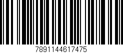 Código de barras (EAN, GTIN, SKU, ISBN): '7891144617475'