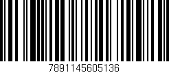 Código de barras (EAN, GTIN, SKU, ISBN): '7891145605136'