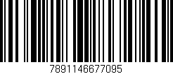 Código de barras (EAN, GTIN, SKU, ISBN): '7891146677095'