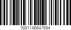 Código de barras (EAN, GTIN, SKU, ISBN): '7891146847894'