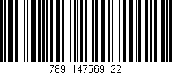 Código de barras (EAN, GTIN, SKU, ISBN): '7891147569122'