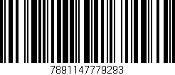 Código de barras (EAN, GTIN, SKU, ISBN): '7891147779293'