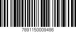 Código de barras (EAN, GTIN, SKU, ISBN): '7891150009486'