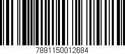 Código de barras (EAN, GTIN, SKU, ISBN): '7891150012684'