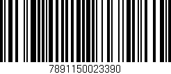 Código de barras (EAN, GTIN, SKU, ISBN): '7891150023390'
