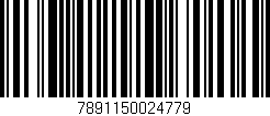 Código de barras (EAN, GTIN, SKU, ISBN): '7891150024779'