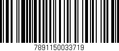 Código de barras (EAN, GTIN, SKU, ISBN): '7891150033719'