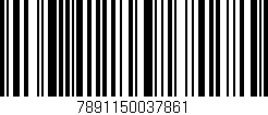 Código de barras (EAN, GTIN, SKU, ISBN): '7891150037861'