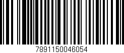 Código de barras (EAN, GTIN, SKU, ISBN): '7891150046054'