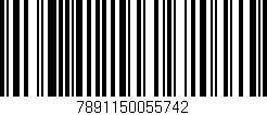 Código de barras (EAN, GTIN, SKU, ISBN): '7891150055742'